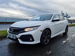 HONDA CIVIC 2017 (67) at McMillan Motors Greenock