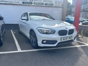 BMW 1 SERIES 2018 (67) at McMillan Motors Greenock