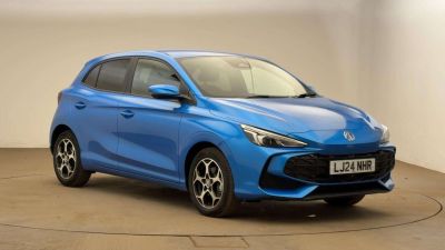 MG Motor UK MG3 1.5 Hybrid Trophy 5dr Auto Hatchback Hybrid Blue at McMillan Motors Greenock