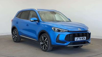 MG Motor UK ZS 1.5 Hybrid+ Trophy 5dr Auto Hatchback Hybrid Blue at McMillan Motors Greenock