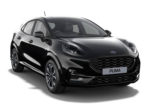 Ford Puma 1.0 EcoBoost Hybrid mHEV ST-Line 5dr Hatchback Petrol Black