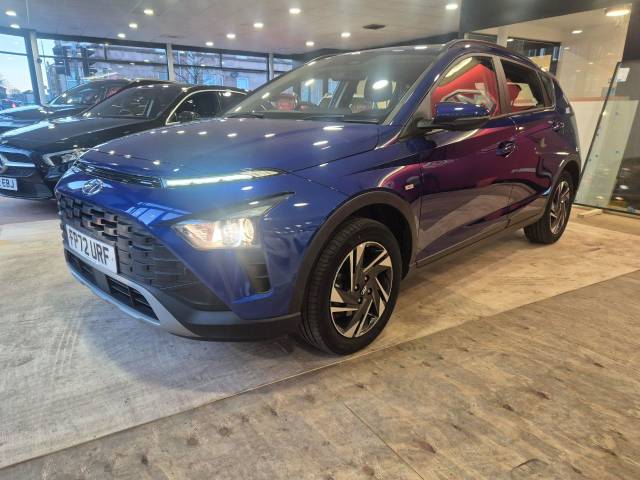 Hyundai BAYON 1.0 TGDi 48V MHEV SE Connect 5dr Hatchback Petrol Blue