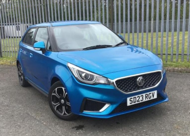 MG Motor UK MG3 1.5 VTi-TECH Exclusive 5dr [Navigation] Hatchback Petrol Blue