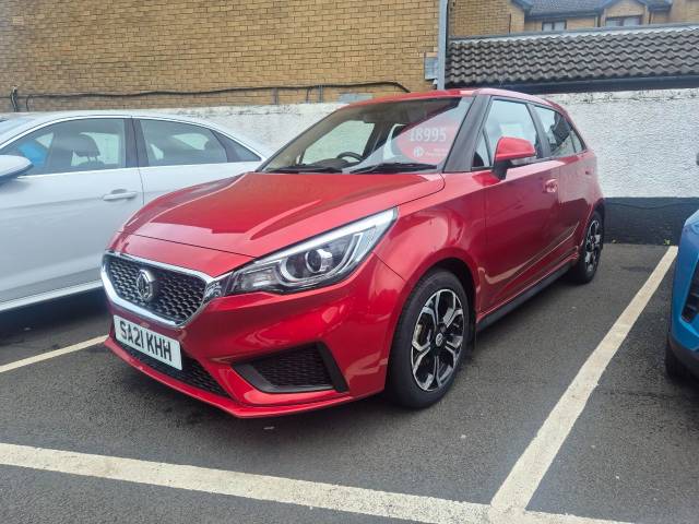 MG Motor UK MG3 1.5 VTi-TECH Excite 5dr Hatchback Petrol Red