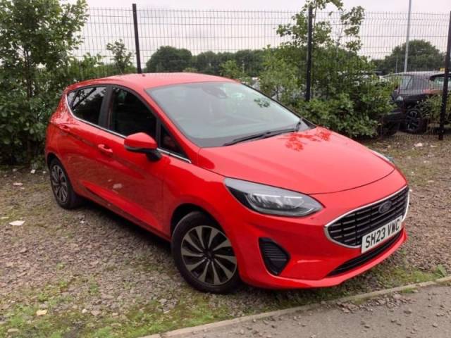 Ford Fiesta 1.0 EcoBoost Titanium 5dr Hatchback Petrol Red