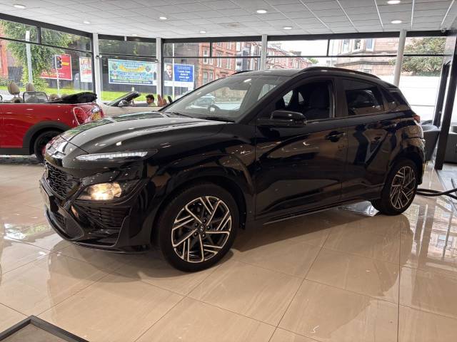 Hyundai KONA 1.0 TGDi 48V MHEV N Line 5dr Hatchback Petrol Black