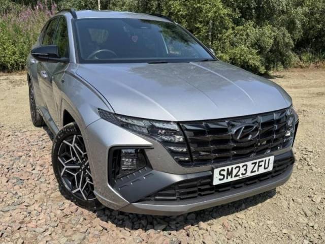 Hyundai TUCSON 1.6 TGDi 48V MHD N Line 5dr 2WD DCT Estate Petrol Silver