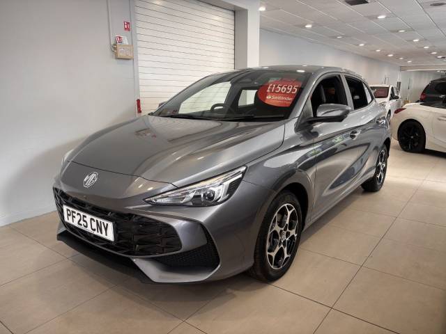 MG Motor UK MG3 1.5 Hybrid Trophy 5dr Auto Hatchback Petrol / Electric Hybrid Grey
