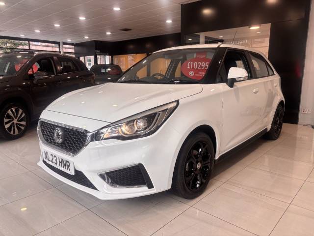 MG Motor UK MG3 1.5 VTi-TECH Exclusive 5dr [Navigation] Hatchback Petrol White