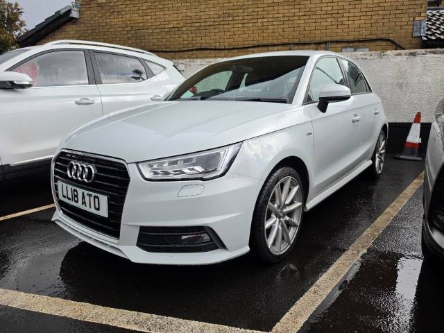 Audi A1 1.0 TFSI S Line Nav 5dr Hatchback Petrol White